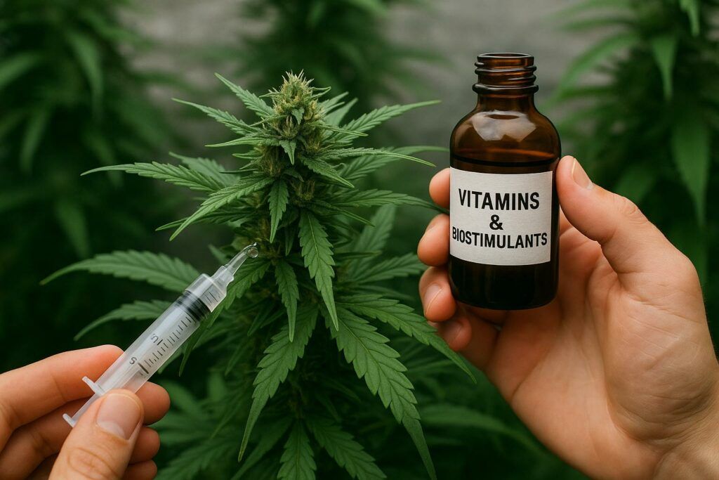 Witaminy w uprawie marihuany